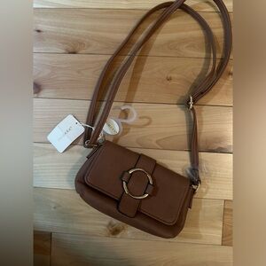 NWT brown mini purse clutch